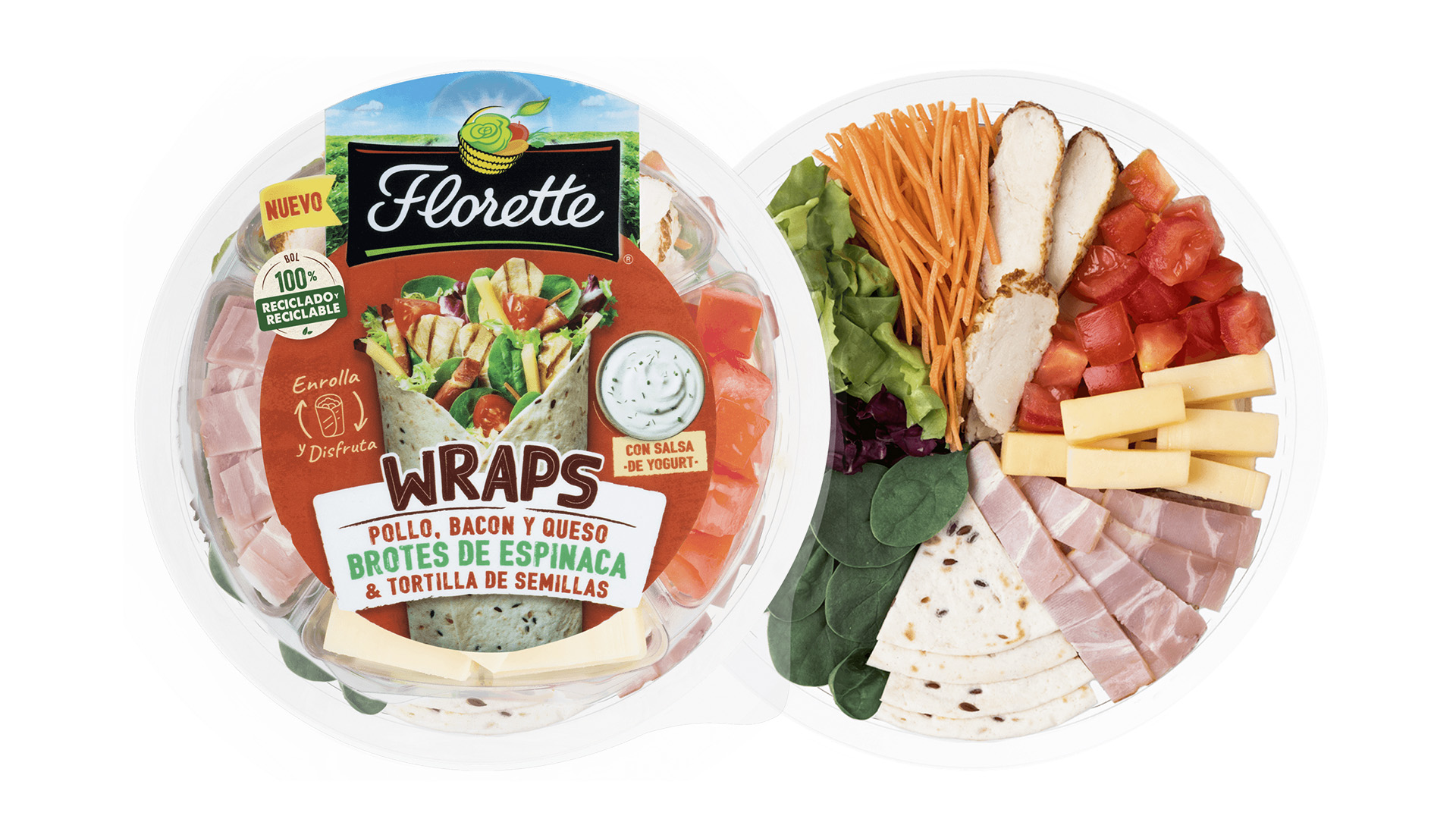 Imagen de Wraps de Florette.