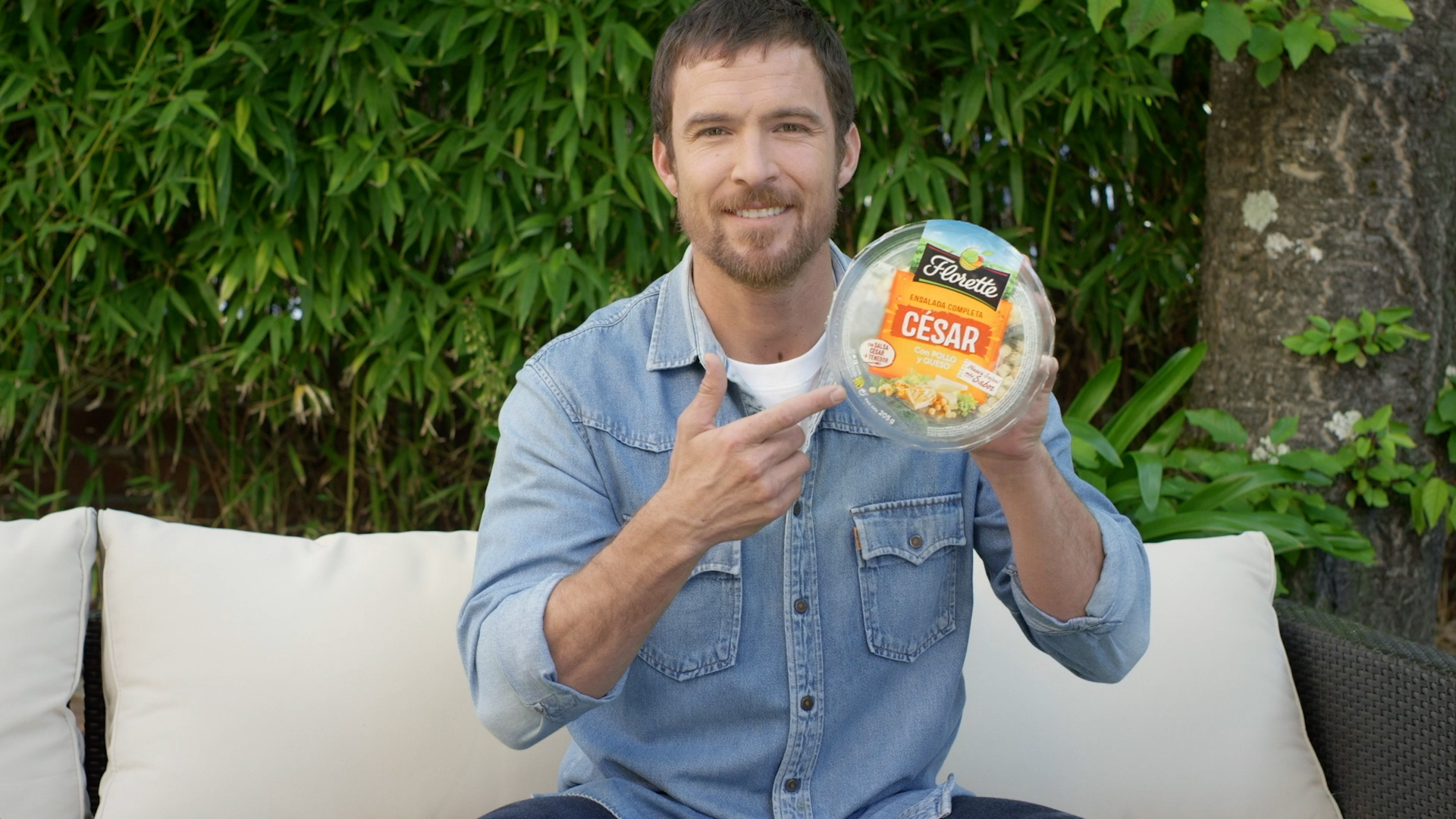 Imagen promocional de ensalada Cesar de Florette.